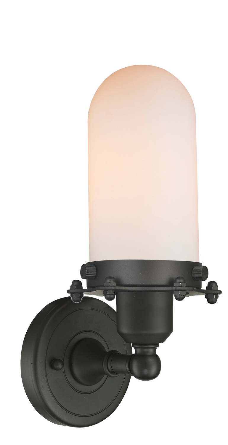 LED Wall Sconce by Innovations - Austere Collection, Oil Rubbed Bronze Finish - 900-1W-OB-CE231-OB-W-LED