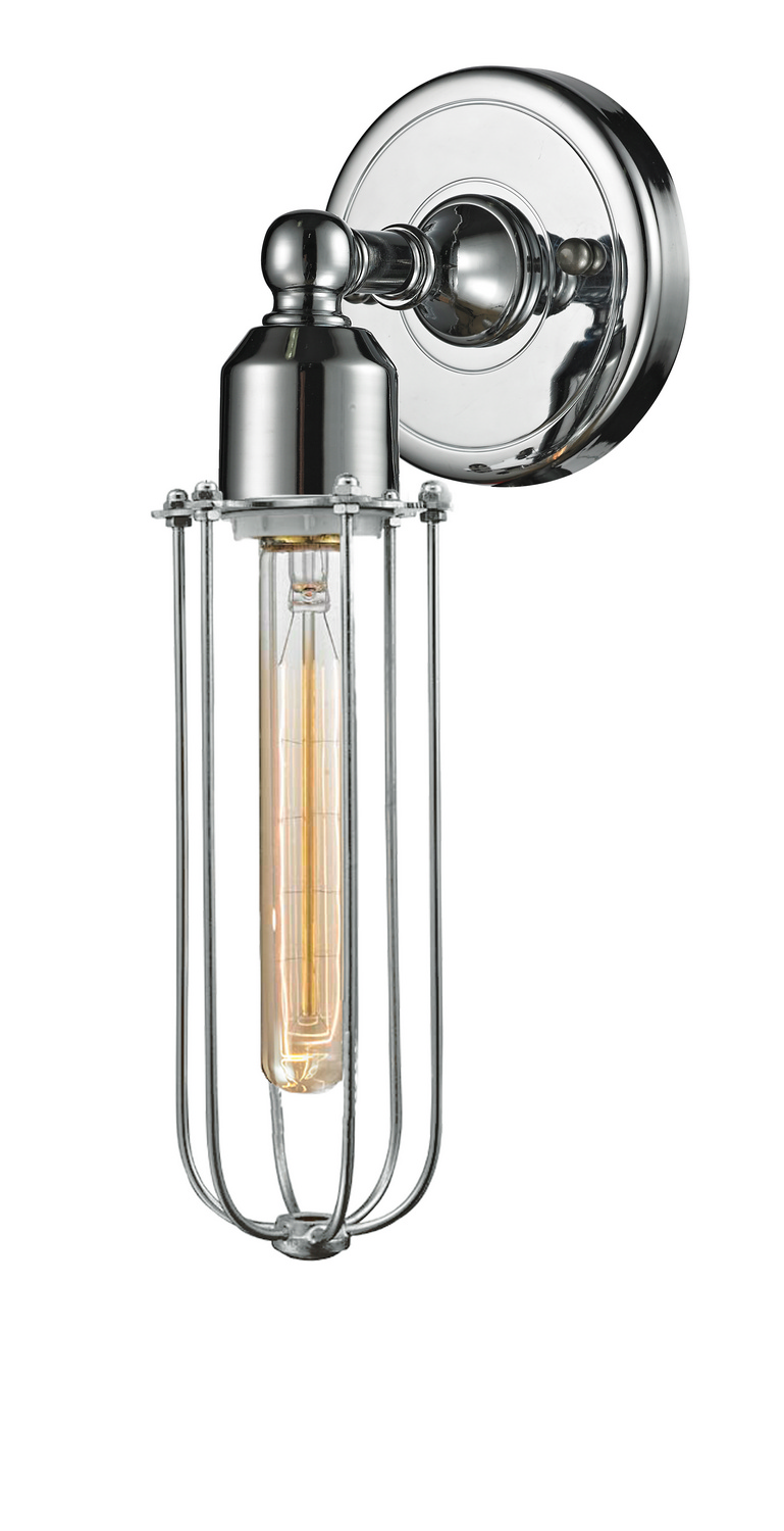 LED Wall Sconce by Innovations - Austere Collection, Polished Chrome Finish - 900-1W-PC-CE225-PC-LED
