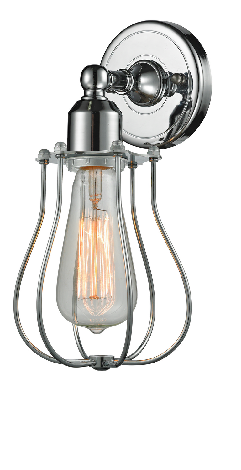LED Wall Sconce by Innovations - Austere Collection, Polished Chrome Finish - 900-1W-PC-CE513-PC-LED