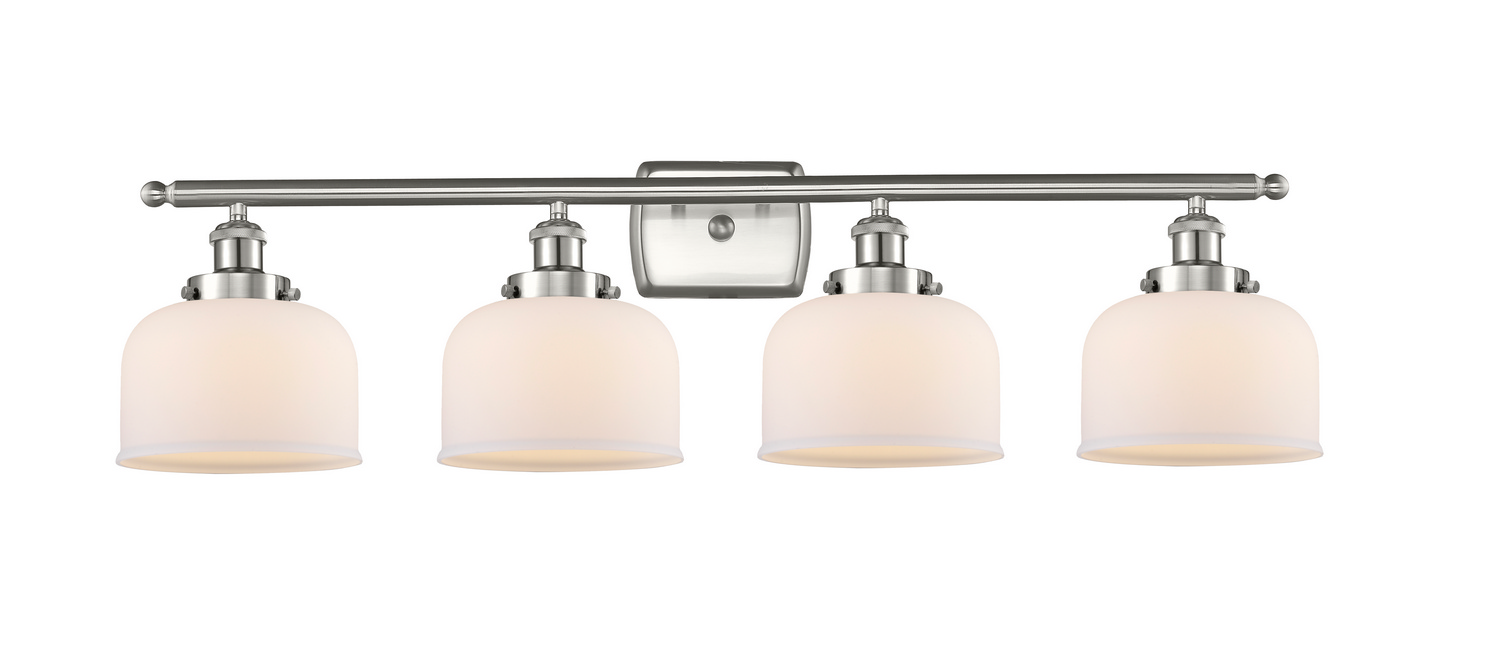 Four Light Bath Vanity by Innovations - Ballston Urban Collection, Brushed Satin Nickel Finish - 916-4W-SN-G71