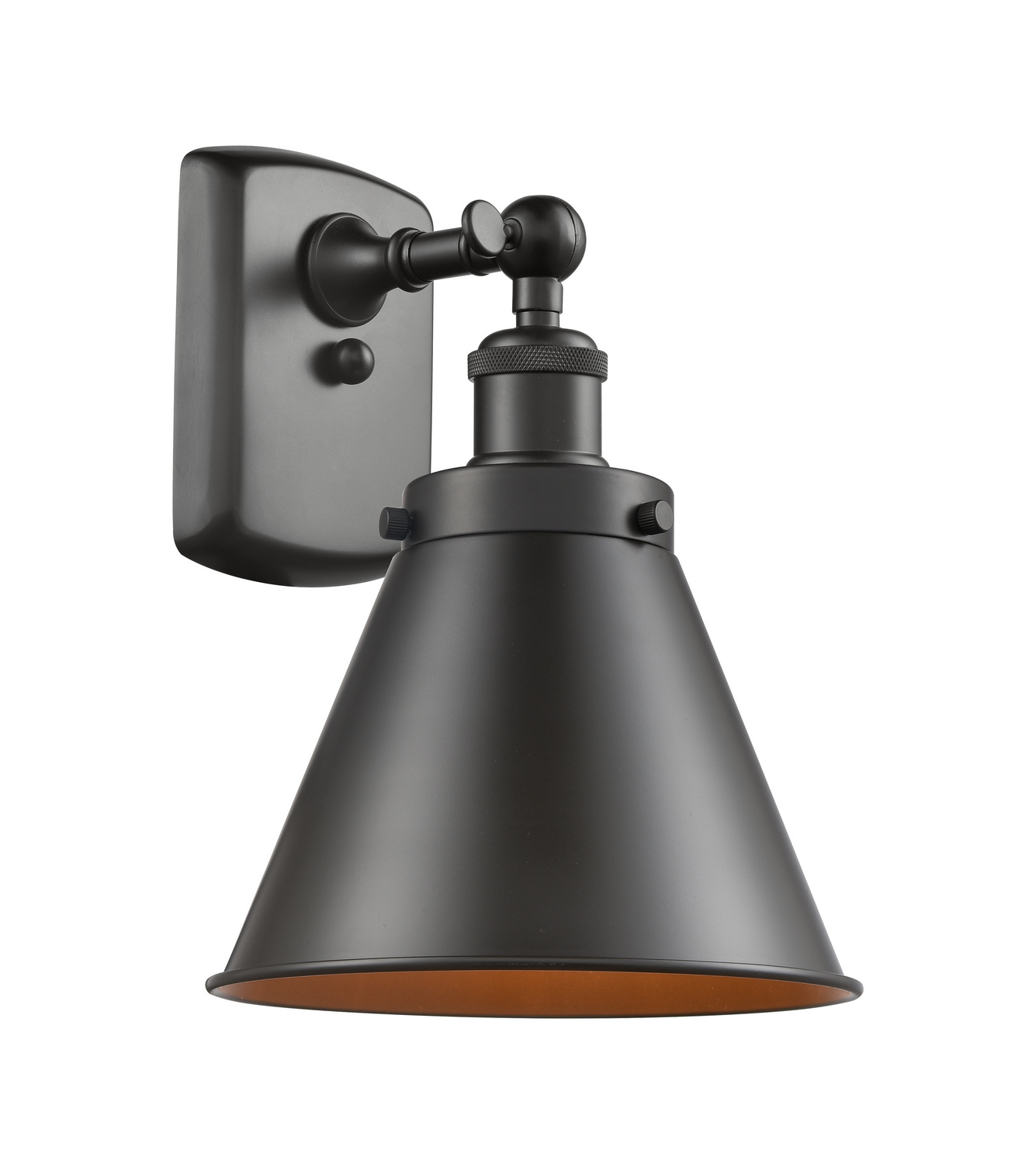 LED Wall Sconce by Innovations - Ballston Urban Collection, Oil Rubbed Bronze Finish - 916-1W-OB-M13-LED