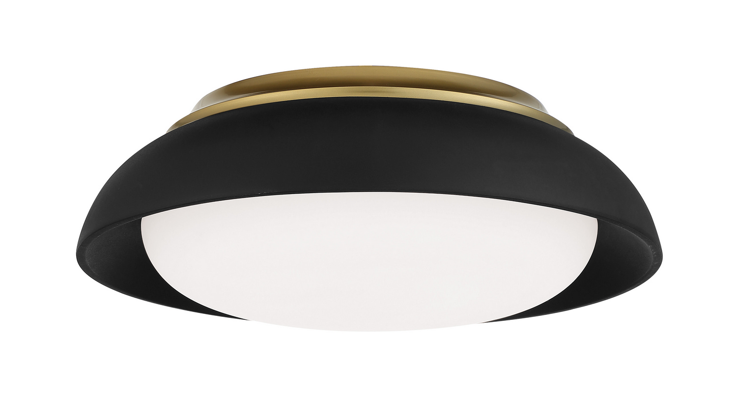 MINK 719-661-L GOLD BLACK LED FLUSH MOUNT