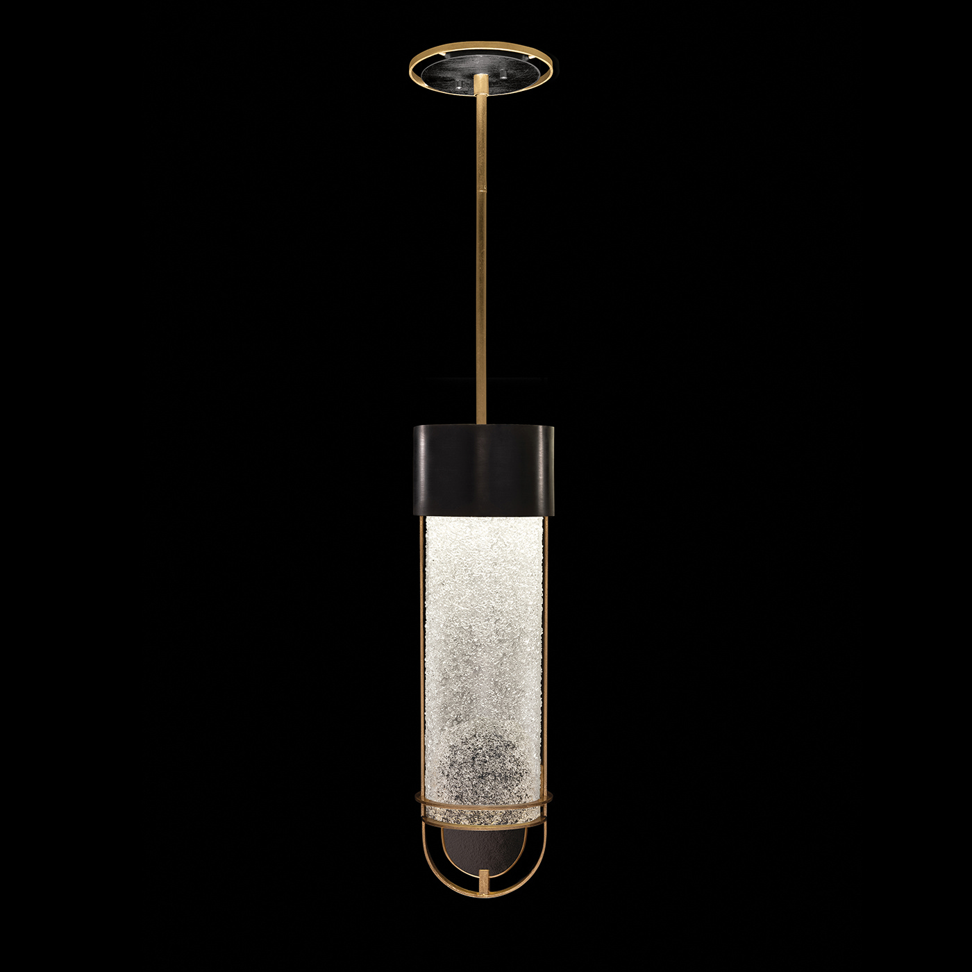 Fine Art Bond LED Pendant in Black/Gold - 926340-21ST