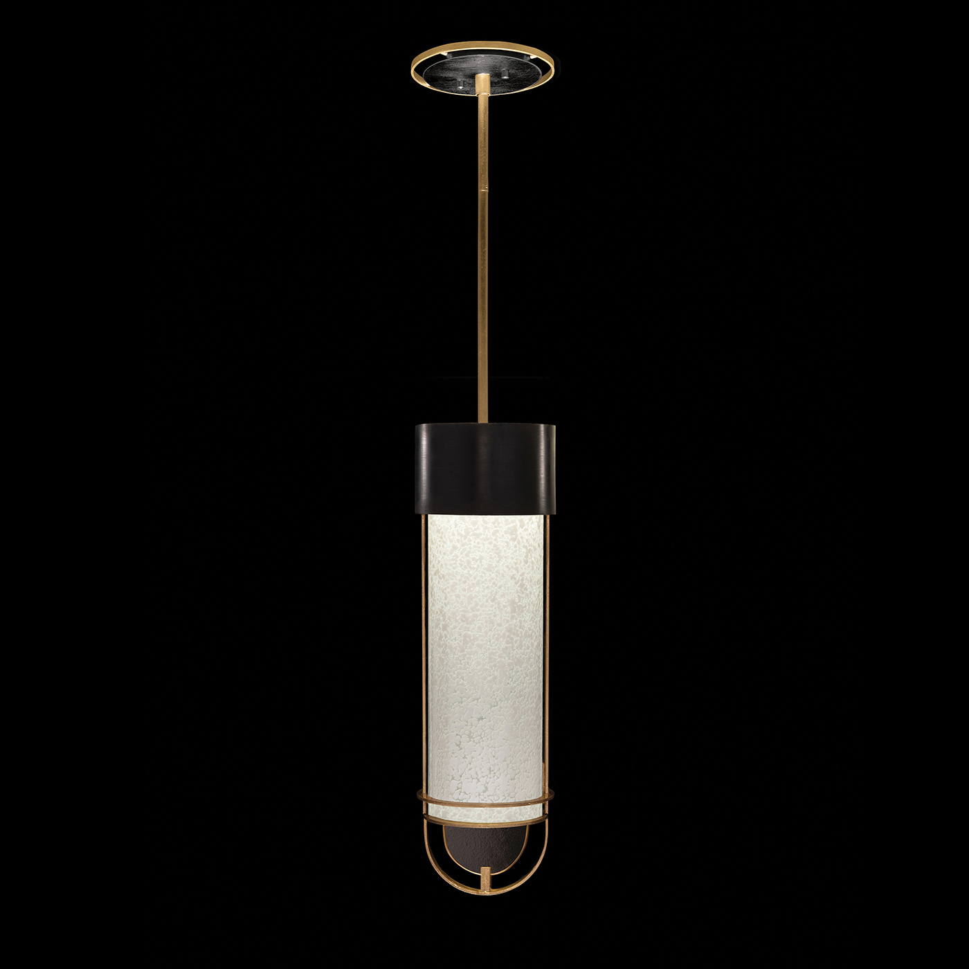 Fine Art Bond LED Pendant in Black/Gold - 926340-22ST