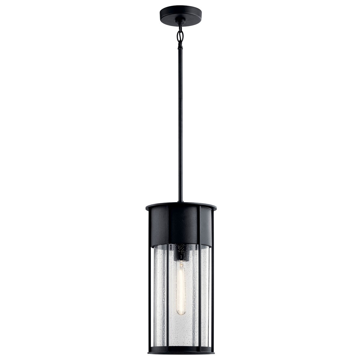 Kichler Camillo One Light Outdoor Pendant in Textured Black - 59082BKT