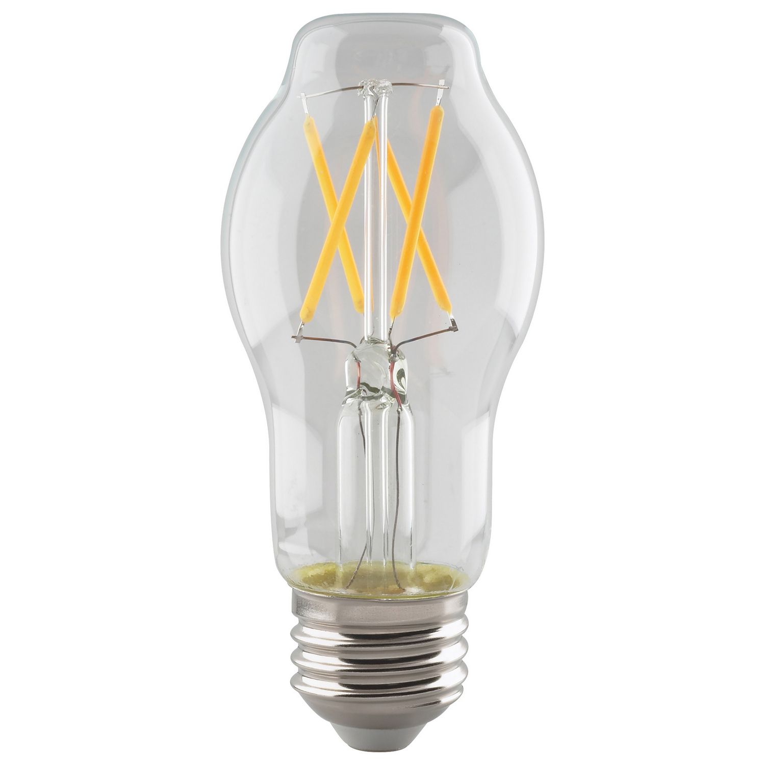 8 Watt BT15 LED Filament - Clear - Medium base - 2700K - 800 Lumens - 120 Volt