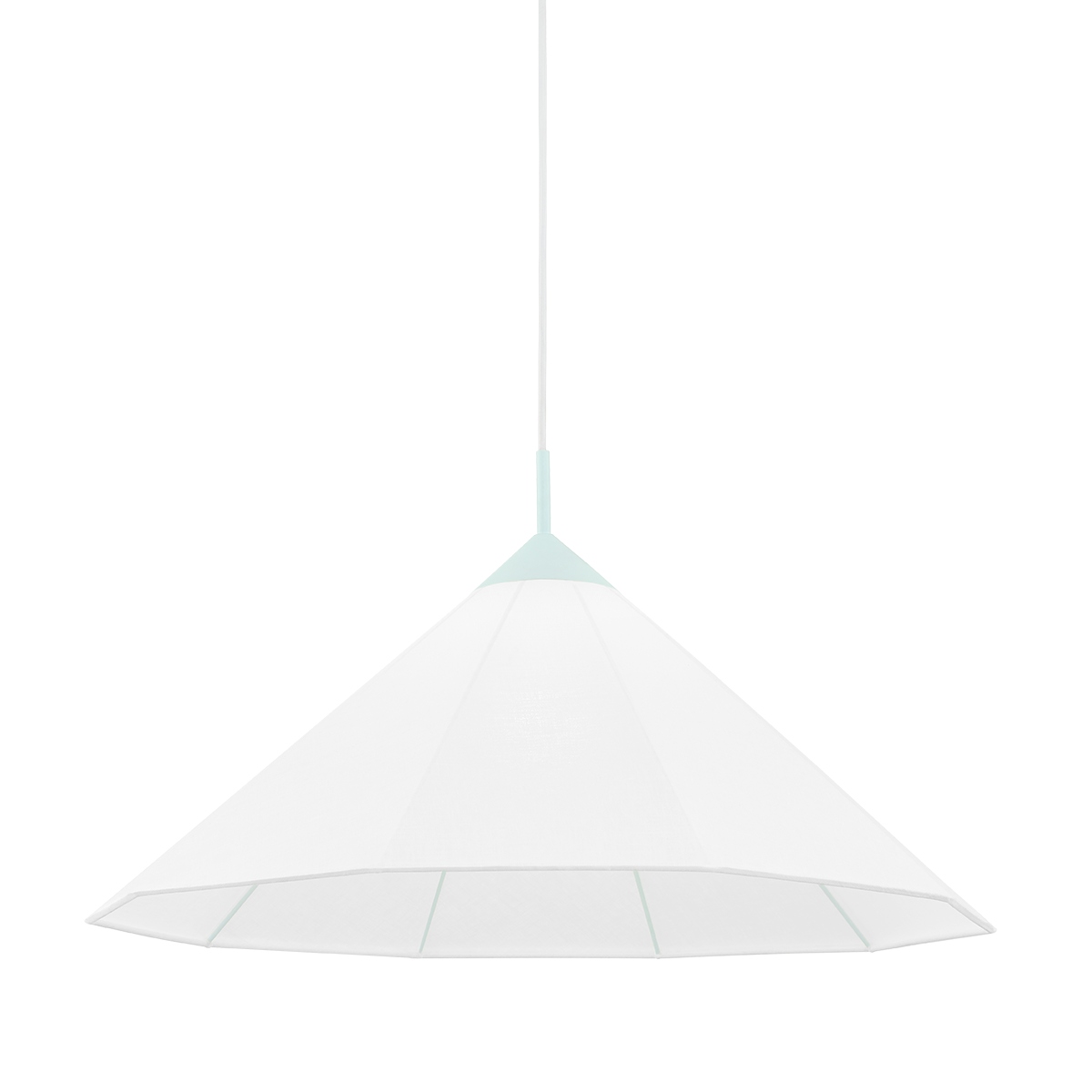 Mitzi H554701L-RB Gloria 1 Light 28 inch Robins Egg Blue Pendant Ceiling Light