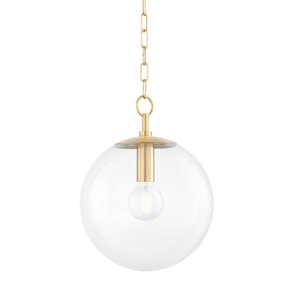 Aged Brass One Ligh… - image