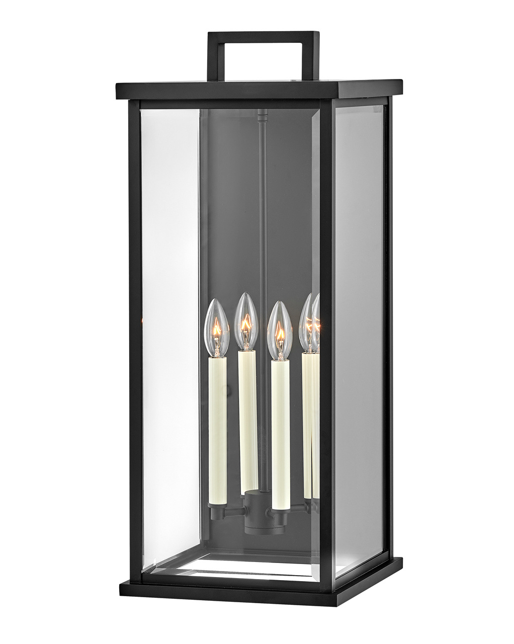 Hinkley Weymouth LED Wall Mount in Black - 20018BK