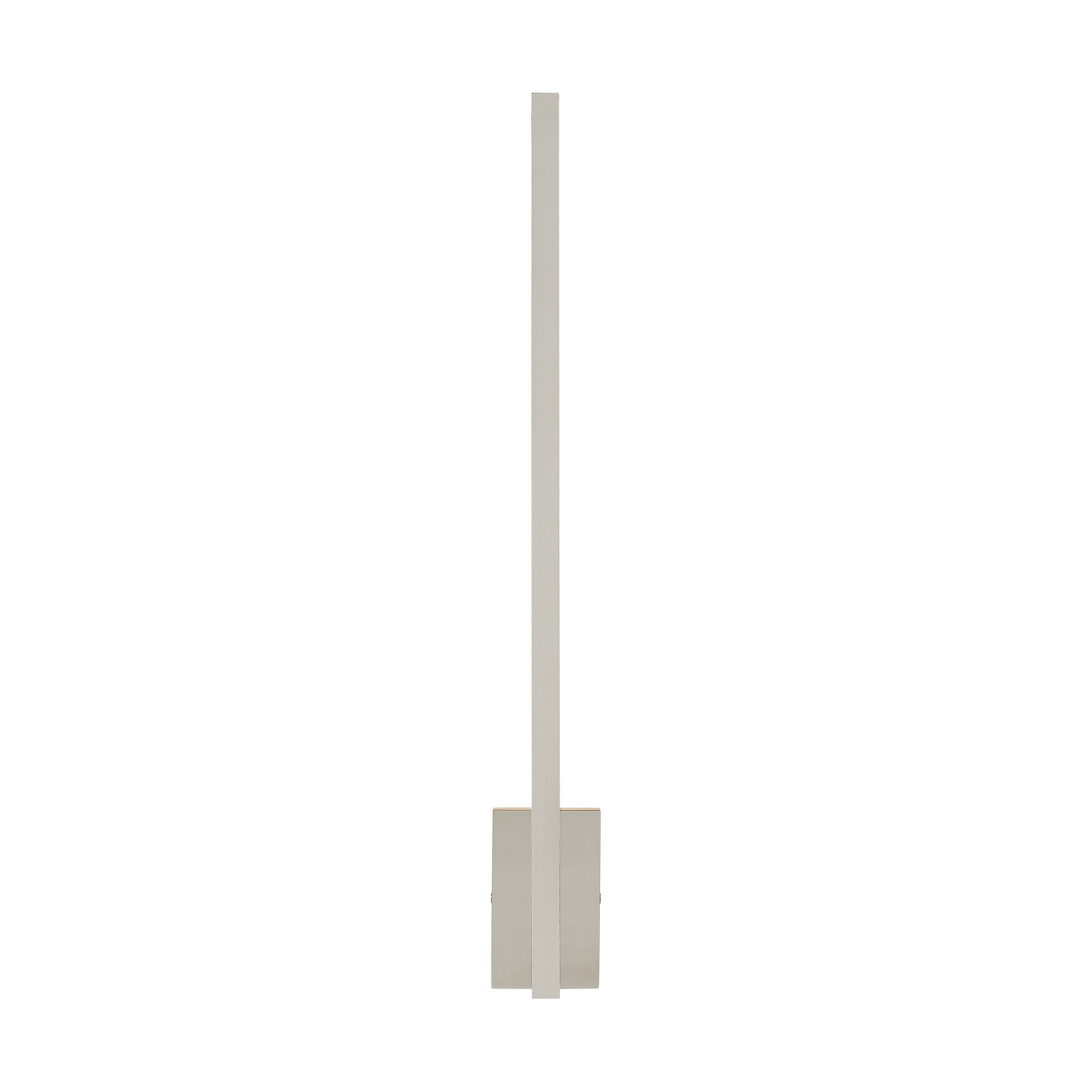 Photos - Chandelier / Lamp Visual Comfort Modern Stagger 1-Light 25.10"H LED Wall Sconce in Polished Nickel 700WSSTG24N-LED927