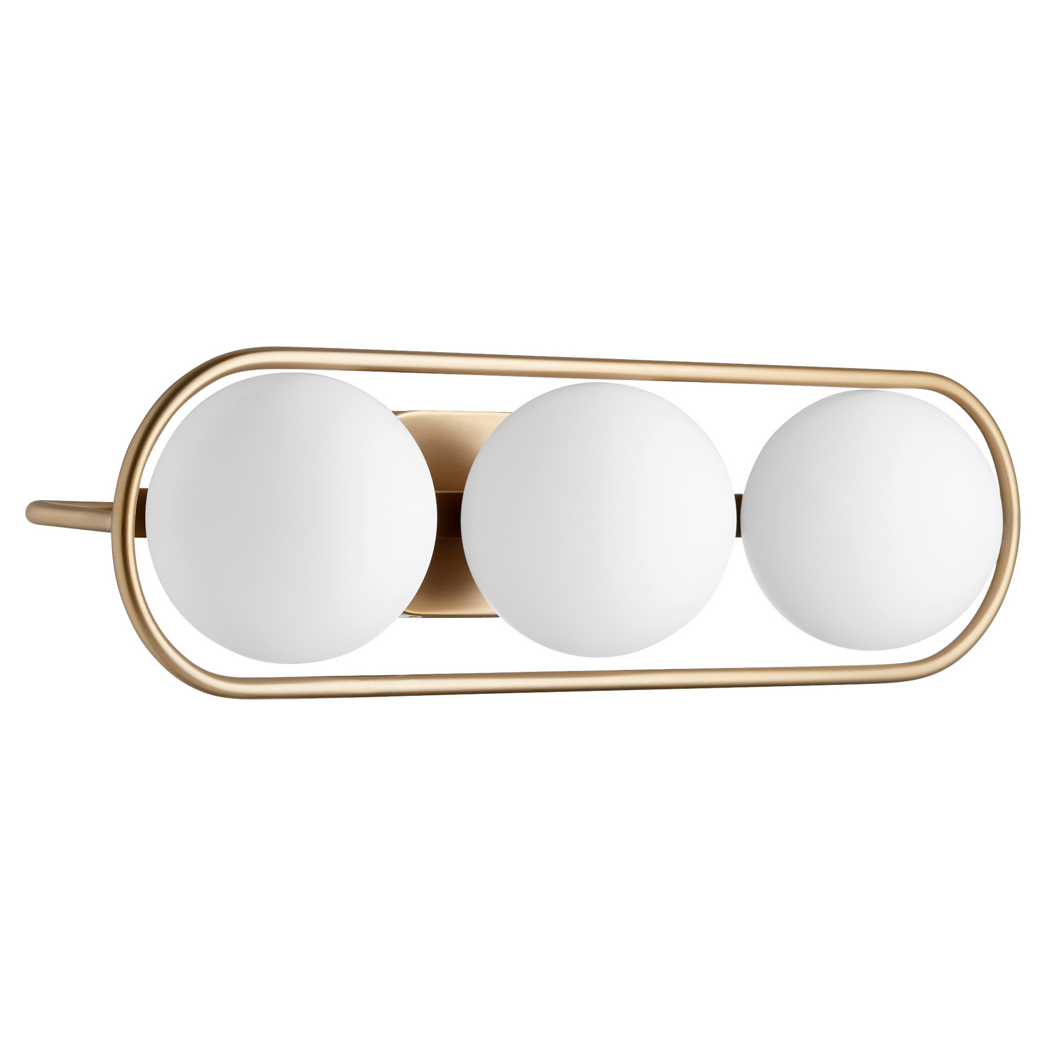 Aged Brass Three Li… - image