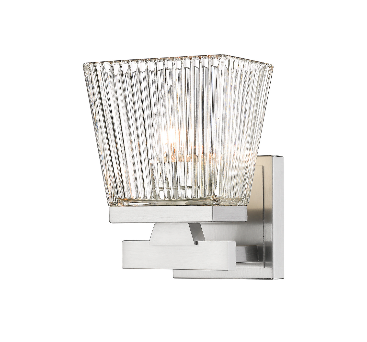 One Light Wall Sconce by Z-Lite - Astor Collection, Brushed Nickel Finish - 1936-1S-BN