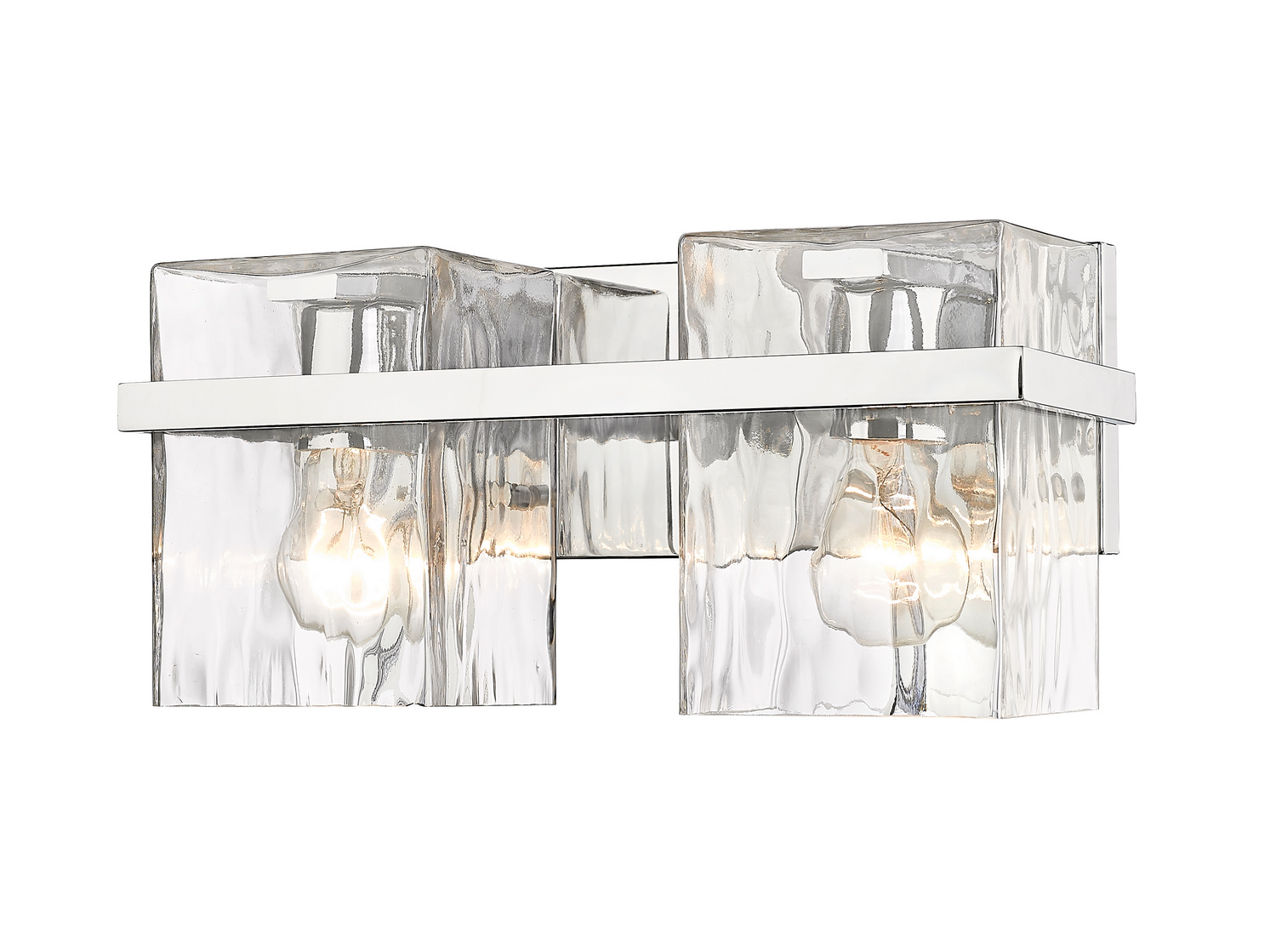 Two Light Vanity by Z-Lite - Bennington Collection, Chrome Finish - 1938-2V-CH
