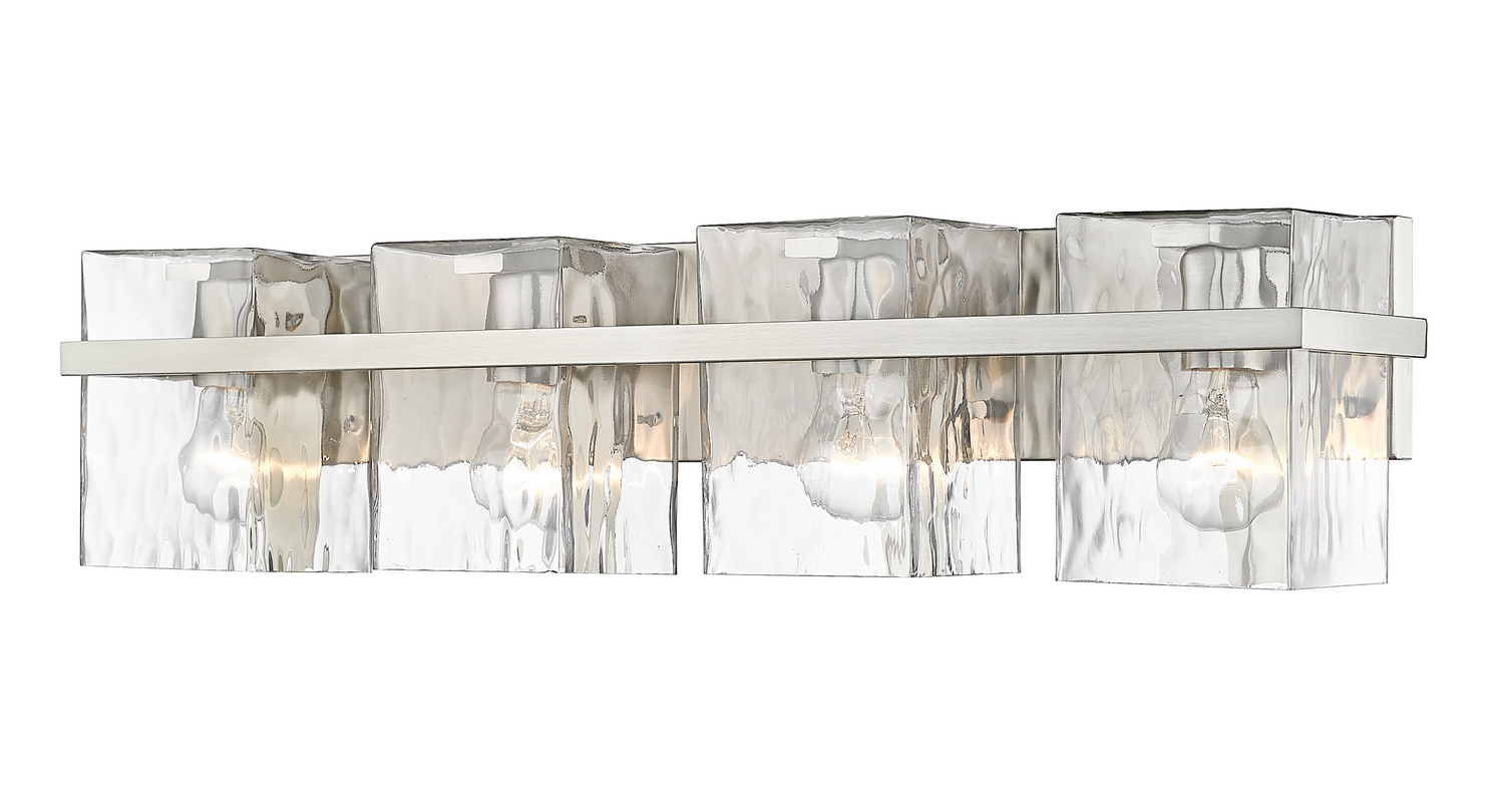 Four Light Vanity by Z-Lite - Bennington Collection, Brushed Nickel Finish - 1938-4V-BN