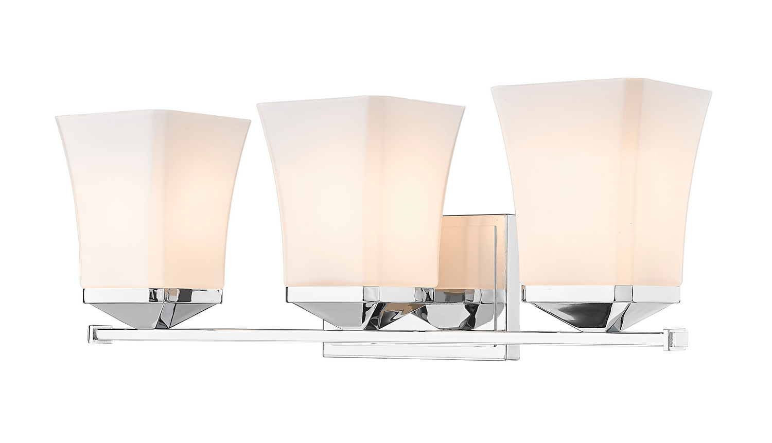 Three Light Vanity by Z-Lite - Darcy Collection, Chrome Finish - 1939-3V-CH