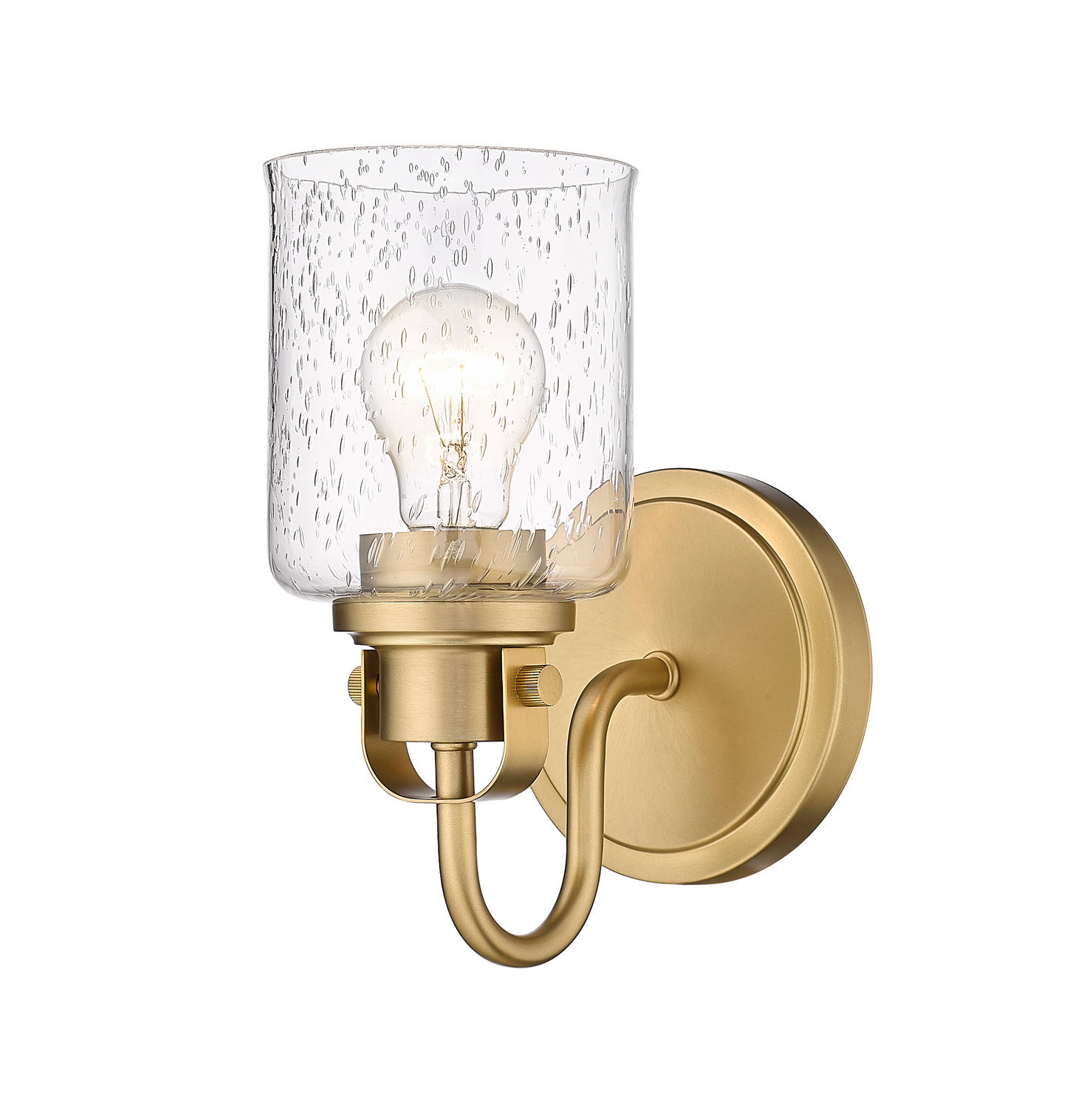 One Light Wall Sconce by Z-Lite - Kinsley Collection, Heirloom Gold Finish - 340-1S-HG