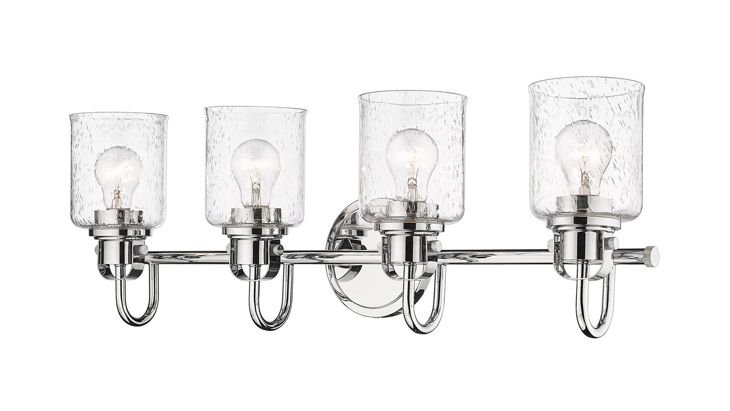 Four Light Vanity by Z-Lite - Kinsley Collection, Chrome Finish - 340-4V-CH