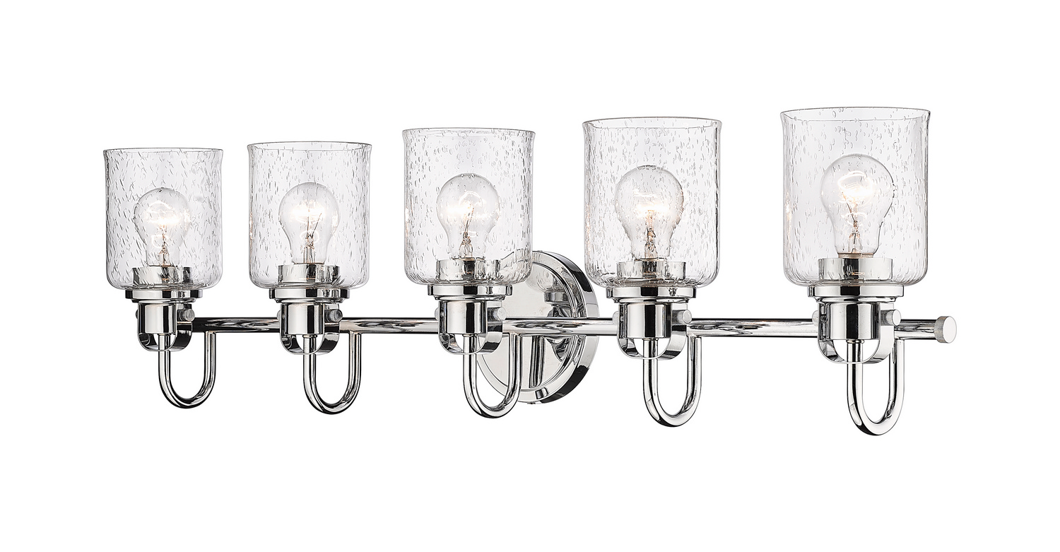 Five Light Vanity by Z-Lite - Kinsley Collection, Chrome Finish - 340-5V-CH