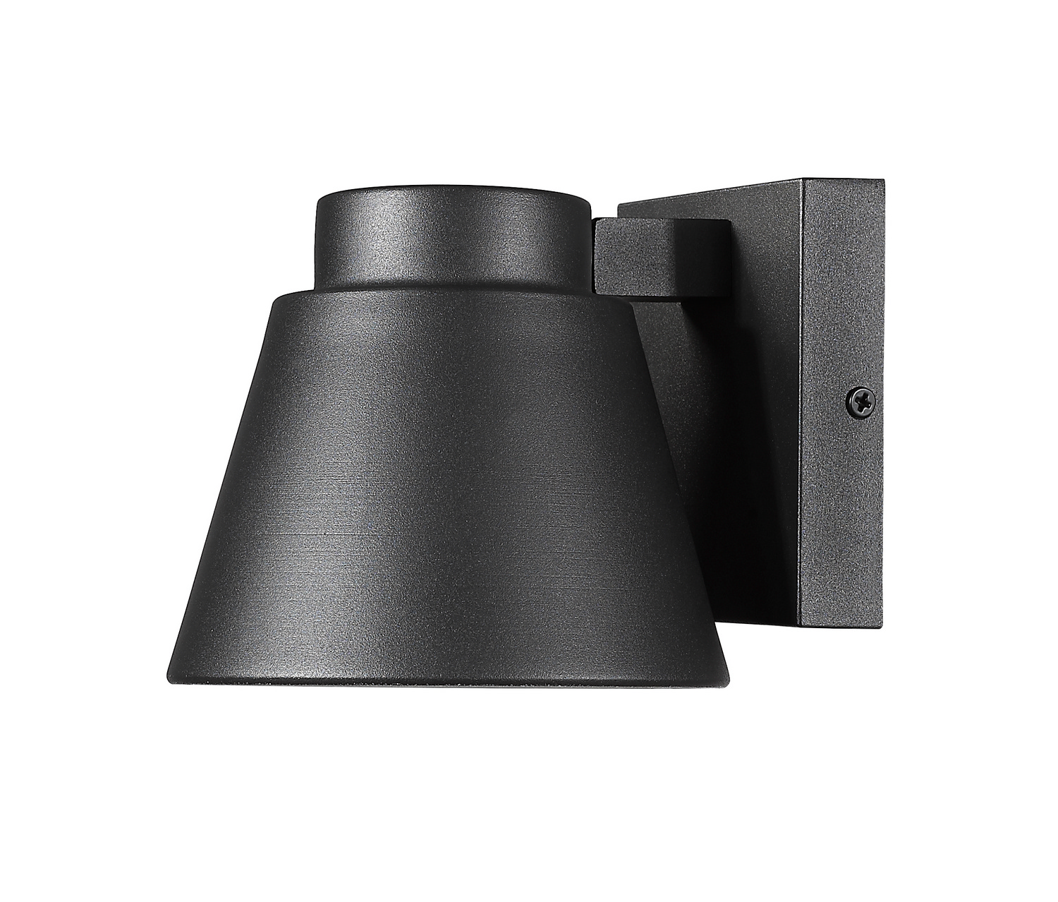 LED Outdoor Wall Mount by Z-Lite - Asher Collection, Black Finish - 544S-BK-LED