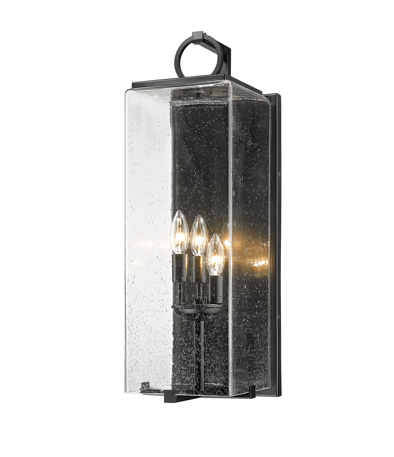 Three Light Outdoor Wall Light by Z-Lite - Sana Collection, Black Finish - 592B-BK
