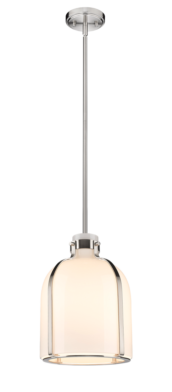 One Light Pendant by Z-Lite - Pearson Collection, Brushed Nickel Finish - 818-9BN