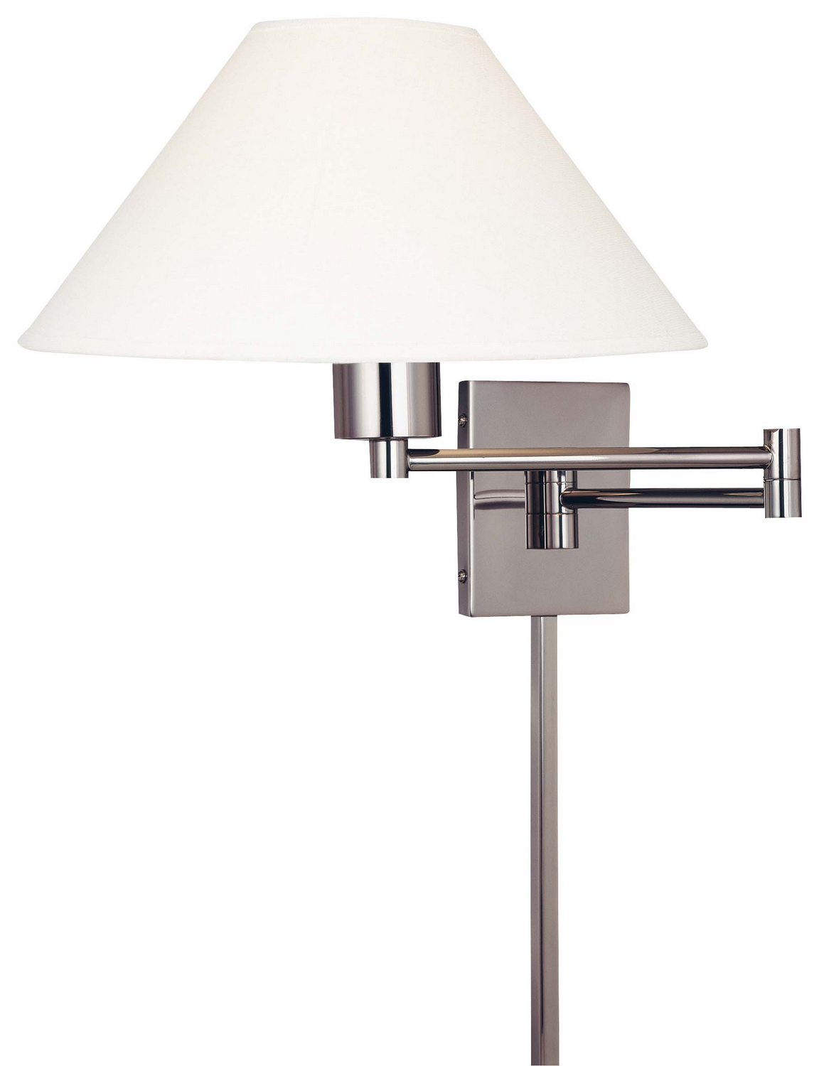 George Kovacs Boring LED Swing Arm Wall Lamp in Matte Brushed Nickel - P4358-1-603