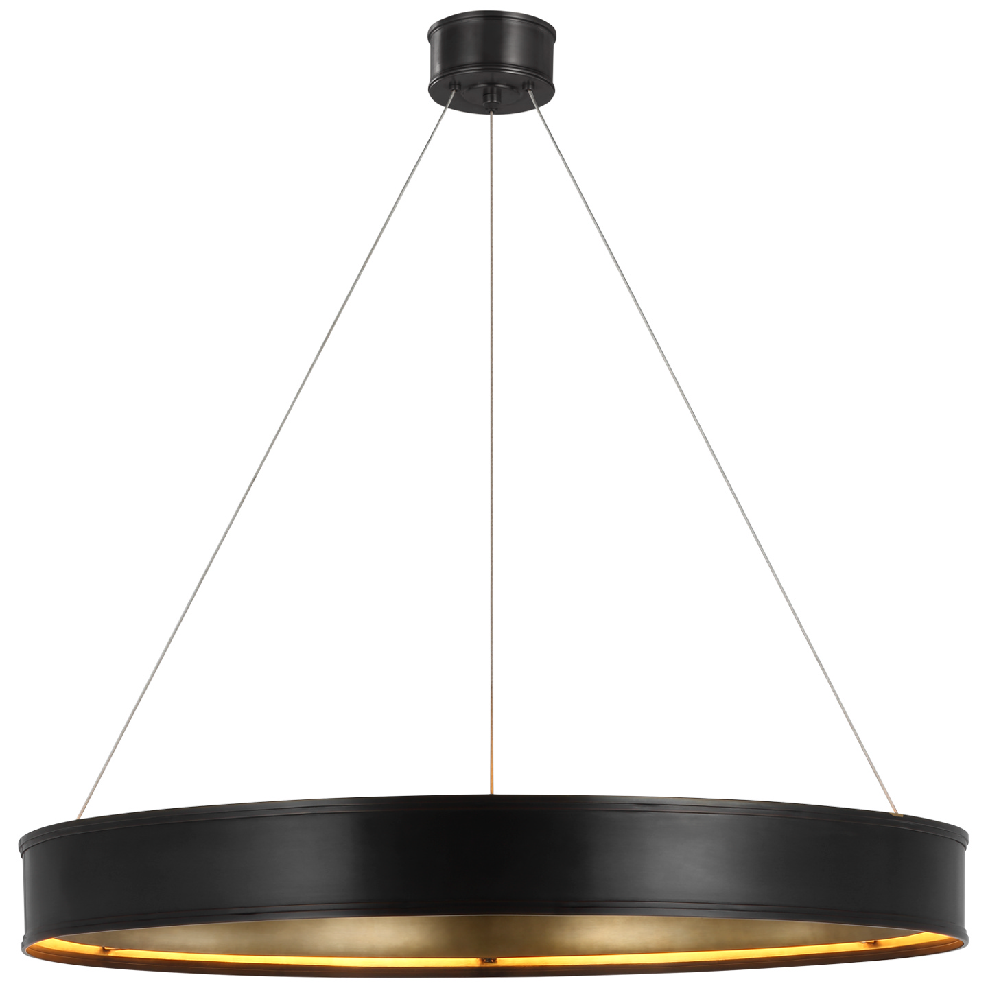 Visual Comfort Signature Connery LED Chandelier in Bronze - CHC 1616BZ