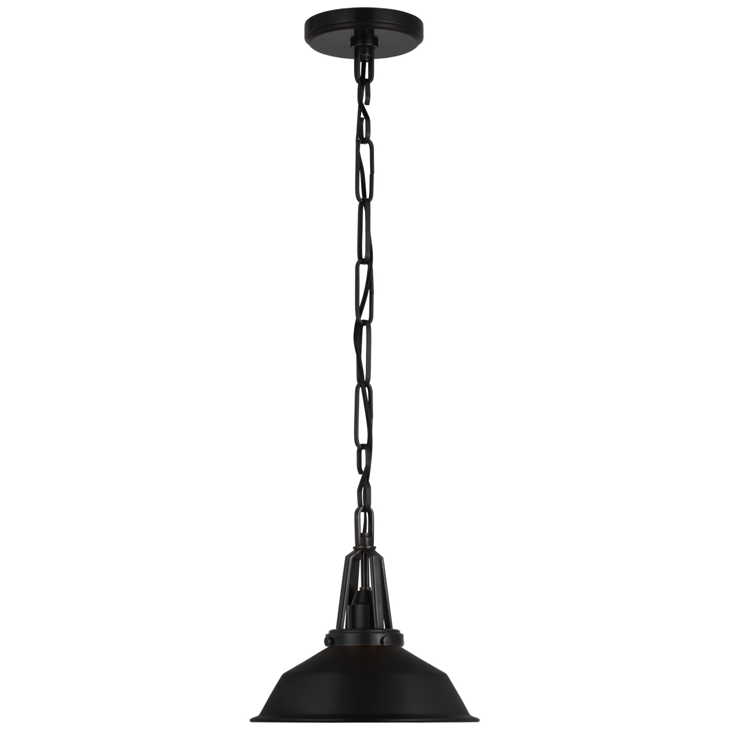 Visual Comfort Signature Layton LED Pendant in Bronze - CHC 5460BZ-BLK