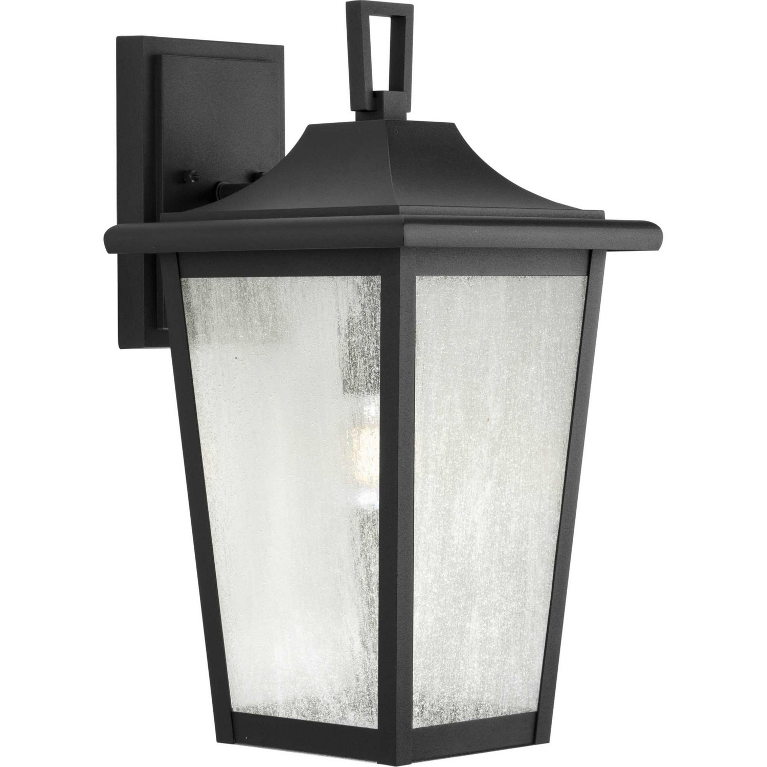 Black One Light Outdoor Wall Lantern from the Padgett Collection
