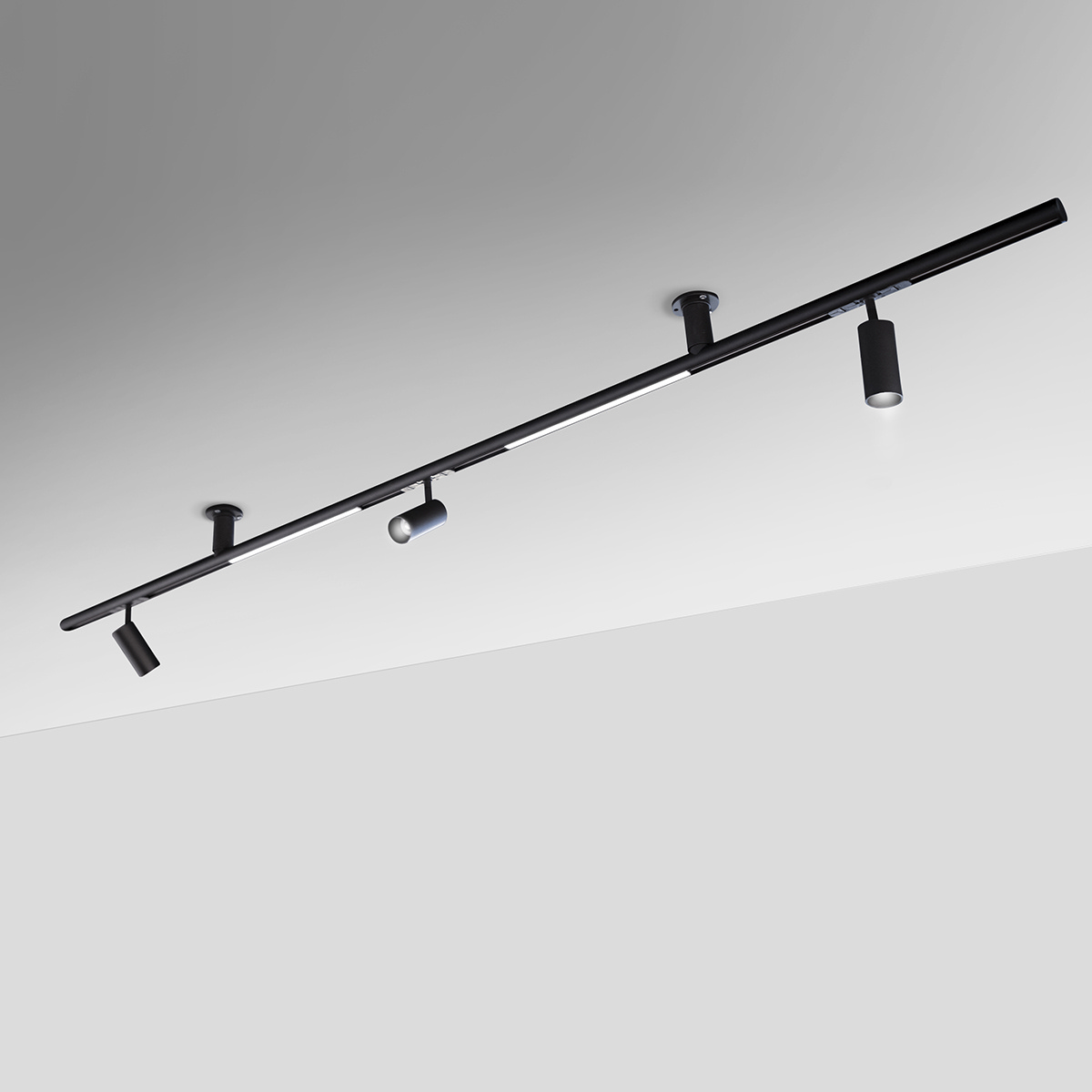Black Led Light Bar - image