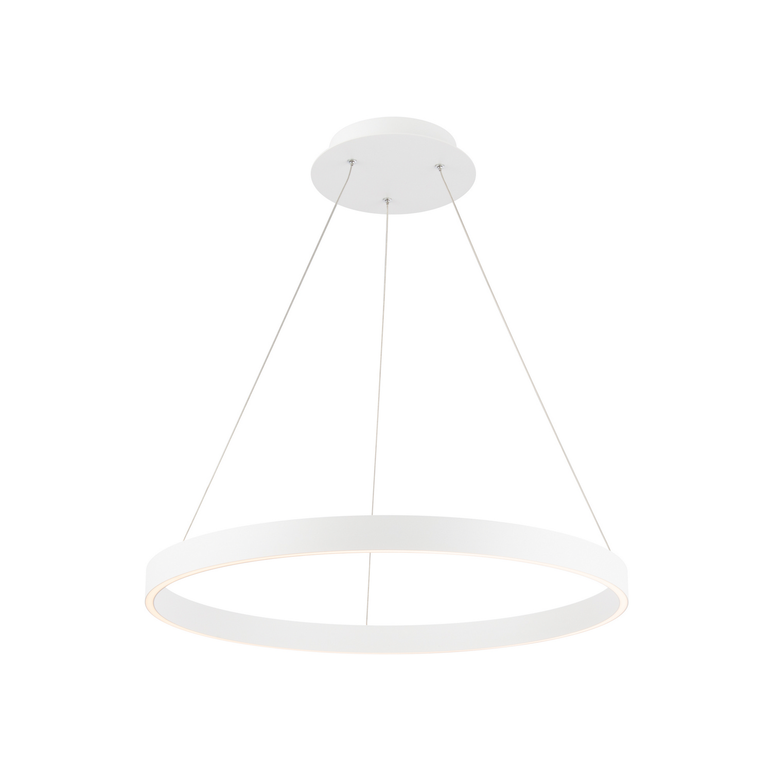 White Led Pendant From The Sirius Collection-image