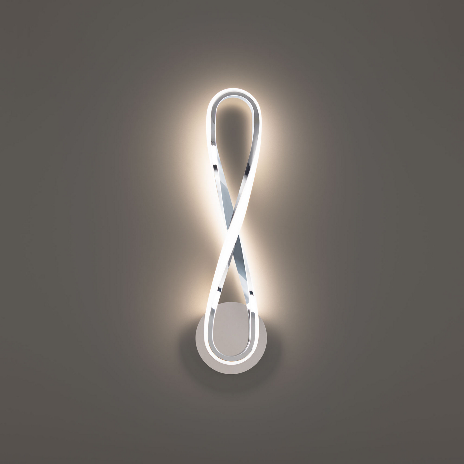 Photos - Chandelier / Lamp MARISE WAC Lighting Chrome LED Wall Sconce from the  Collection WS-79220-CH 