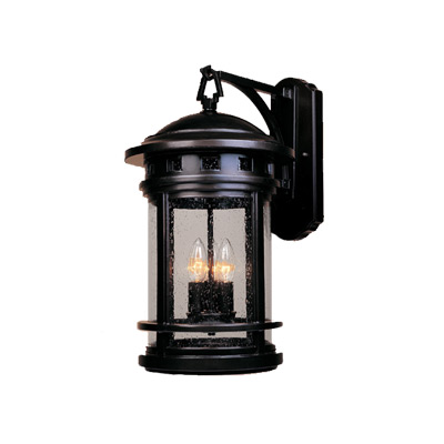 Photos - Chandelier / Lamp Designers Fountain Oil Rubbed Bronze Three Light Wall Lantern from the Sedona Collection 2391-ORB