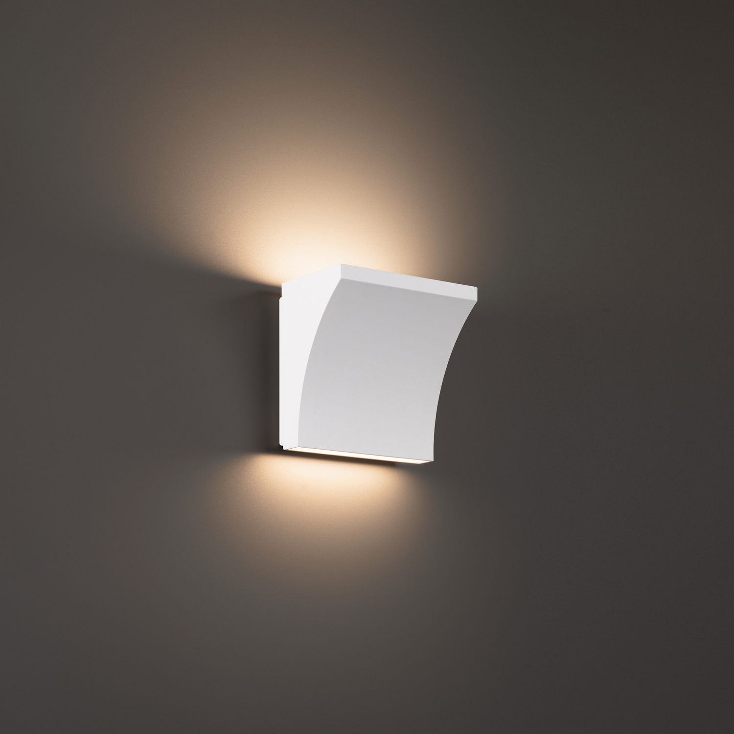 WAC WS-57205-30-WT WHITE WALL SCONCE 3000K