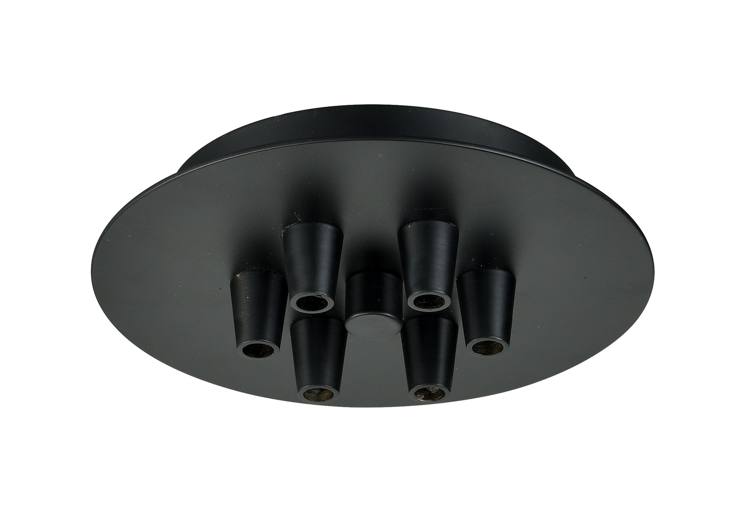Multi Port Canopy by Innovations - Custom Cord Collection, Matte Black Finish - 106-BK