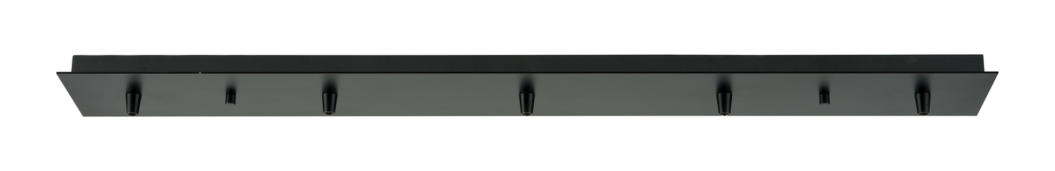 Multi Port Canopy by Innovations - Custom Cord Collection, Matte Black Finish - 125-BK