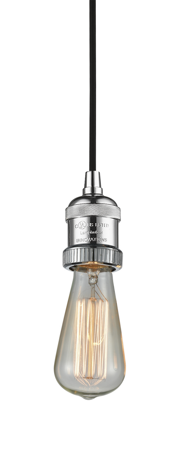 One Light Cord Set by Innovations - Franklin Restoration Collection, Polished Chrome Finish - 199-PC