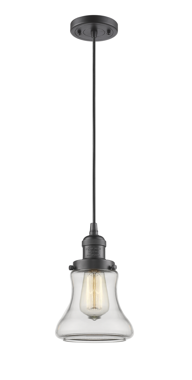 LED Mini Pendant by Innovations - Franklin Restoration Collection, Oil Rubbed Bronze Finish - 201C-OB-G192-LED