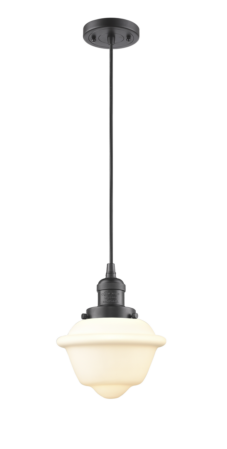 LED Mini Pendant by Innovations - Franklin Restoration Collection, Oil Rubbed Bronze Finish - 201C-OB-G531-LED