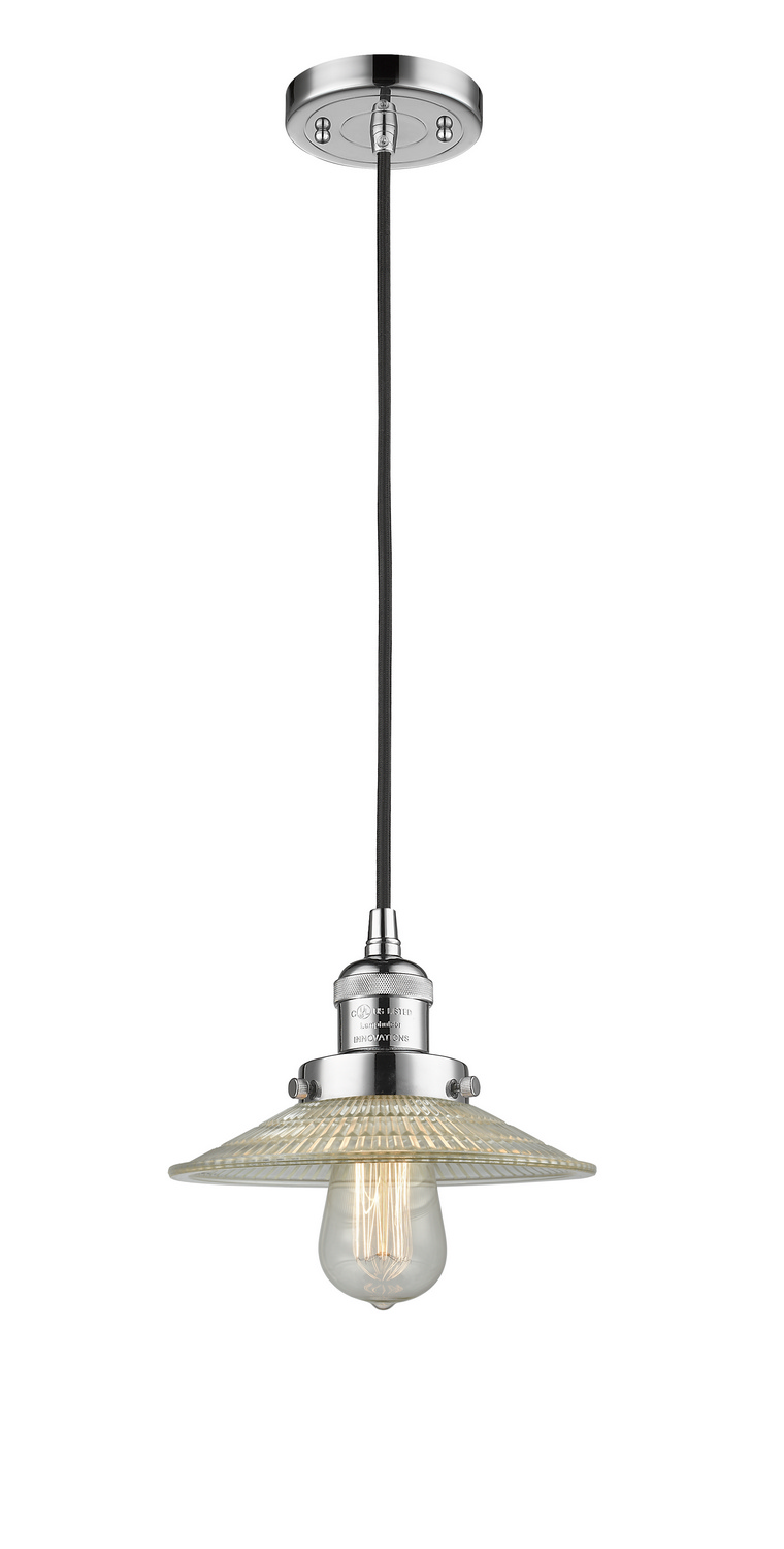 One Light Mini Pendant by Innovations - Franklin Restoration Collection, Polished Chrome Finish - 201C-PC-G2