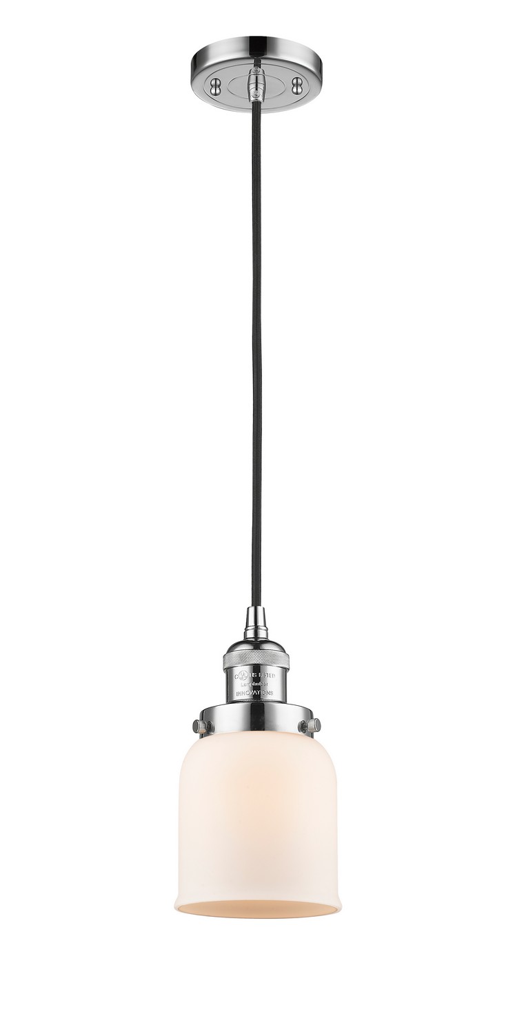 LED Mini Pendant by Innovations - Franklin Restoration Collection, Polished Chrome Finish - 201C-PC-G51-LED