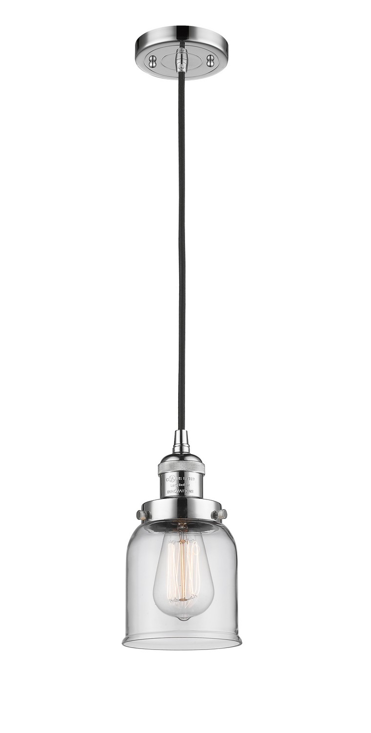 LED Mini Pendant by Innovations - Franklin Restoration Collection, Polished Chrome Finish - 201C-PC-G52-LED