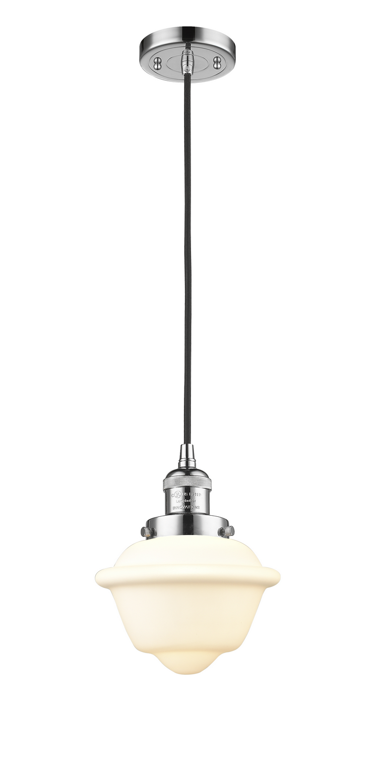One Light Mini Pendant by Innovations - Franklin Restoration Collection, Polished Chrome Finish - 201C-PC-G531