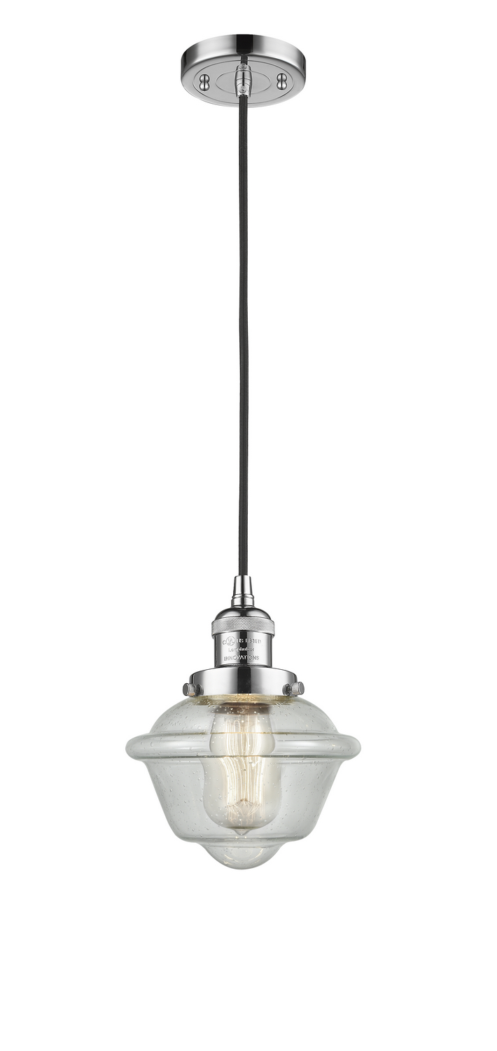 LED Mini Pendant by Innovations - Franklin Restoration Collection, Polished Chrome Finish - 201C-PC-G534-LED
