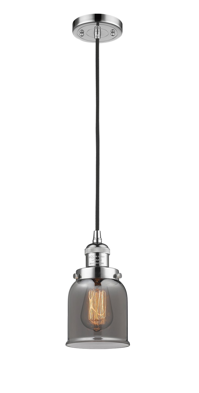 LED Mini Pendant by Innovations - Franklin Restoration Collection, Polished Chrome Finish - 201C-PC-G53-LED