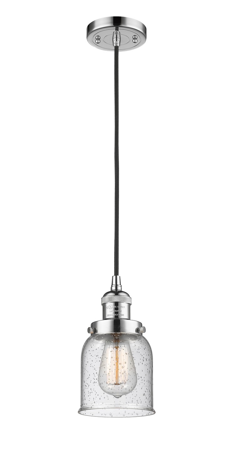 LED Mini Pendant by Innovations - Franklin Restoration Collection, Polished Chrome Finish - 201C-PC-G54-LED