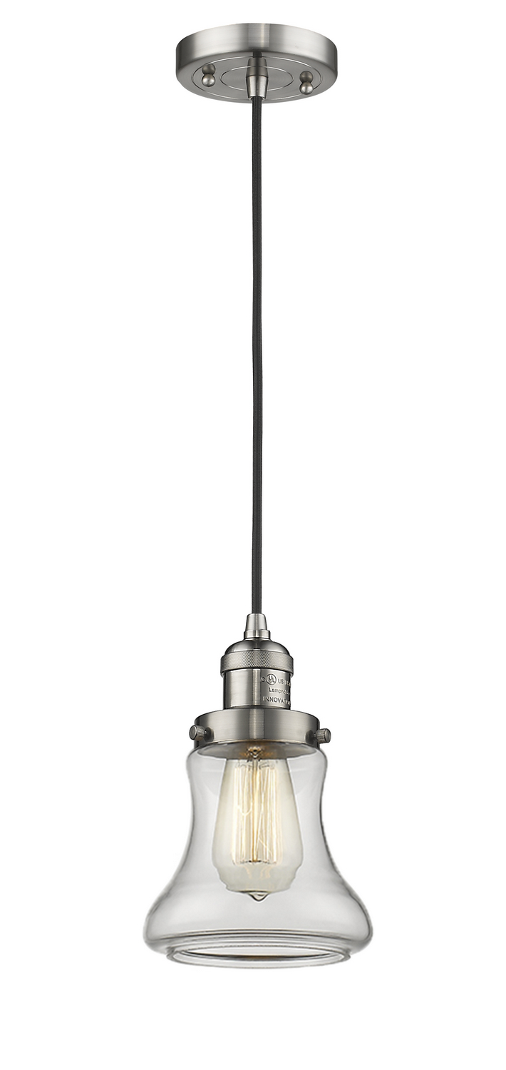 LED Mini Pendant by Innovations - Franklin Restoration Collection, Brushed Satin Nickel Finish - 201C-SN-G192-LED