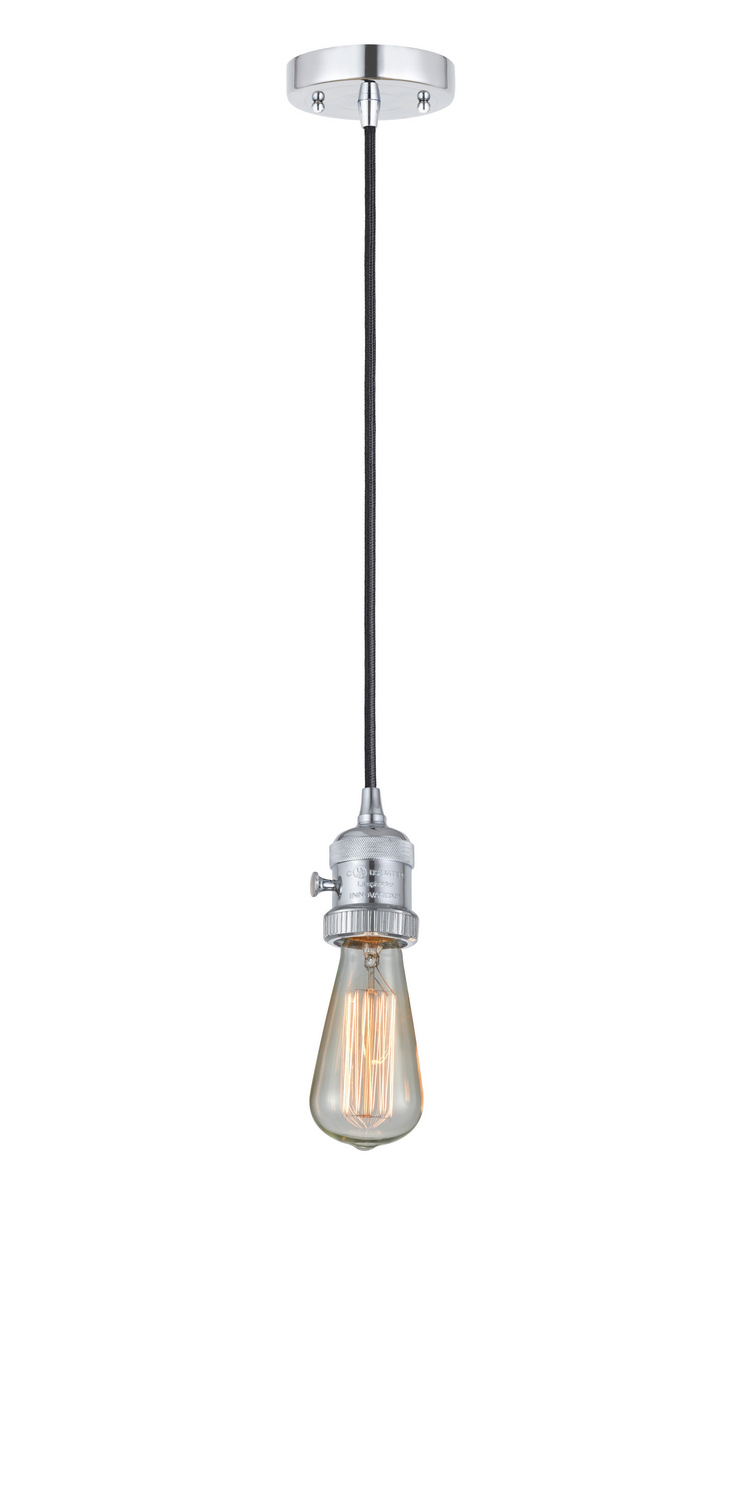 One Light Mini Pendant by Innovations - Franklin Restoration Collection, Polished Chrome Finish - 201CSW-PC