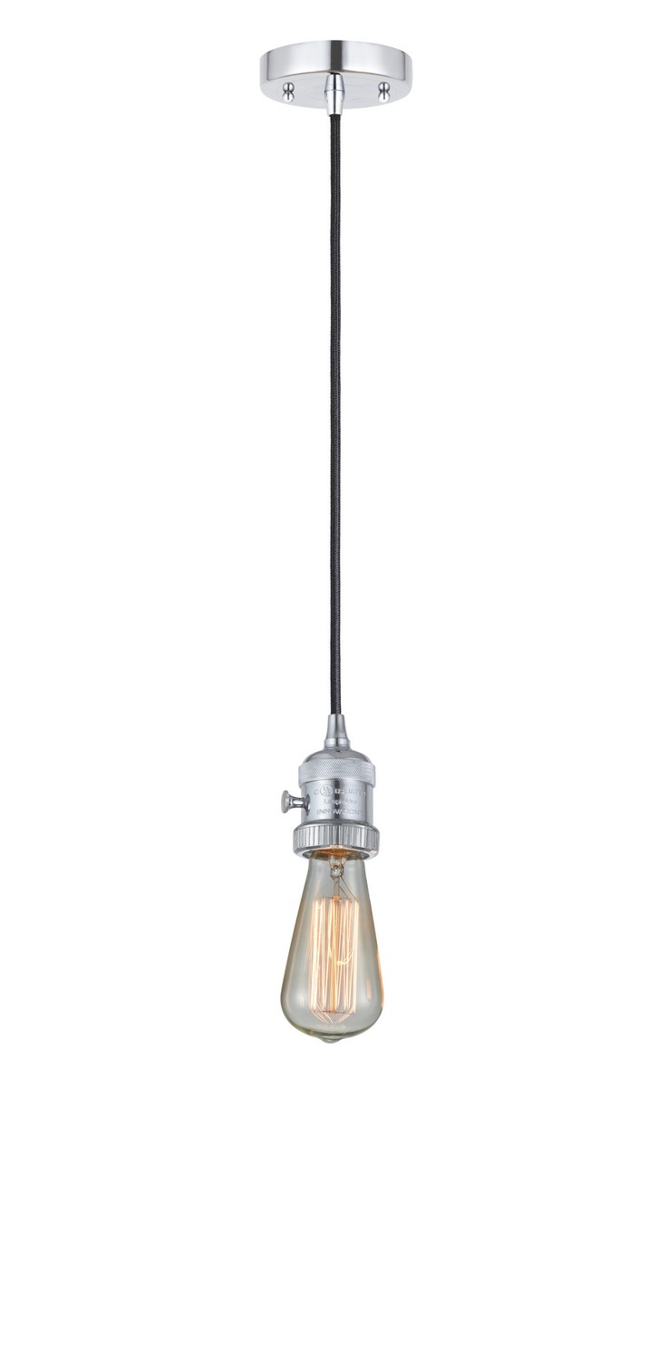 LED Mini Pendant by Innovations - Franklin Restoration Collection, Polished Chrome Finish - 201CSW-PC-LED