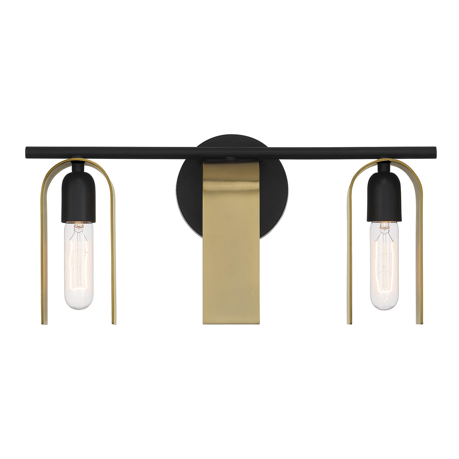 Designers Fountain D263M-3B-MB U Turn 3 Light 18 inch Matte Black Vanity Light Wall Light